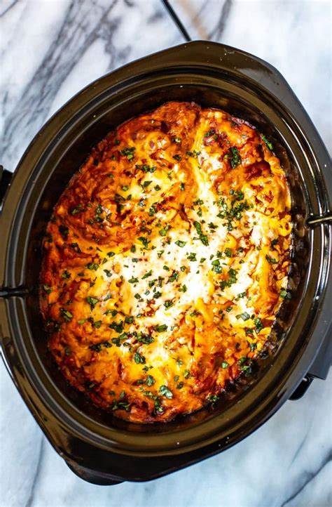 8 oz. . Crockpot lasagna with egg noodles
